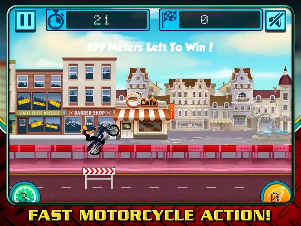 Motorbike Rider : Street games of motorcycle racing and crime iPad  Screenshots