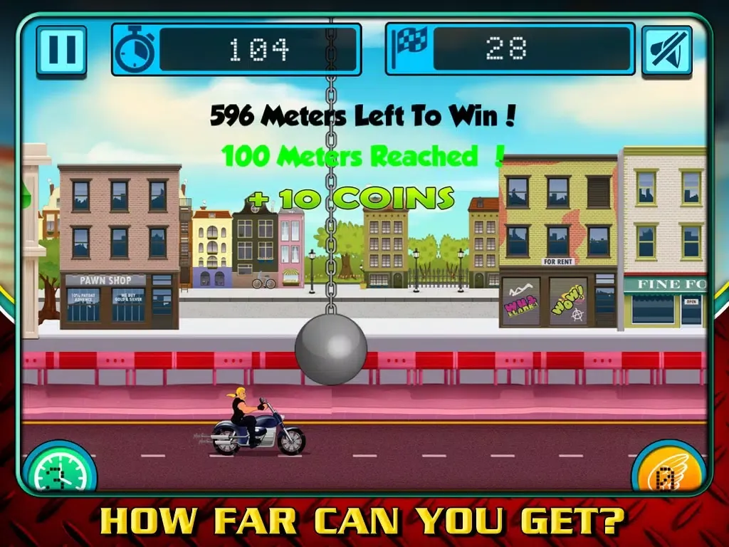 Motorbike Rider : Street games of motorcycle racing and crime iPad  Screenshots