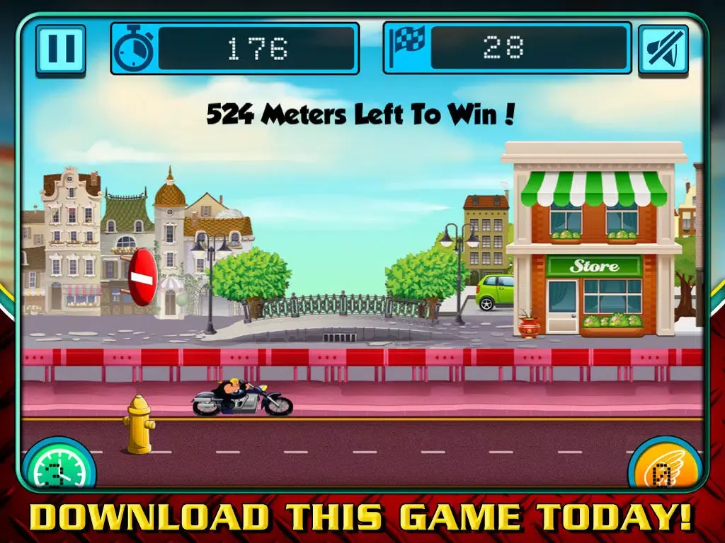 Motorbike Rider : Street games of motorcycle racing and crime iPad  Screenshots