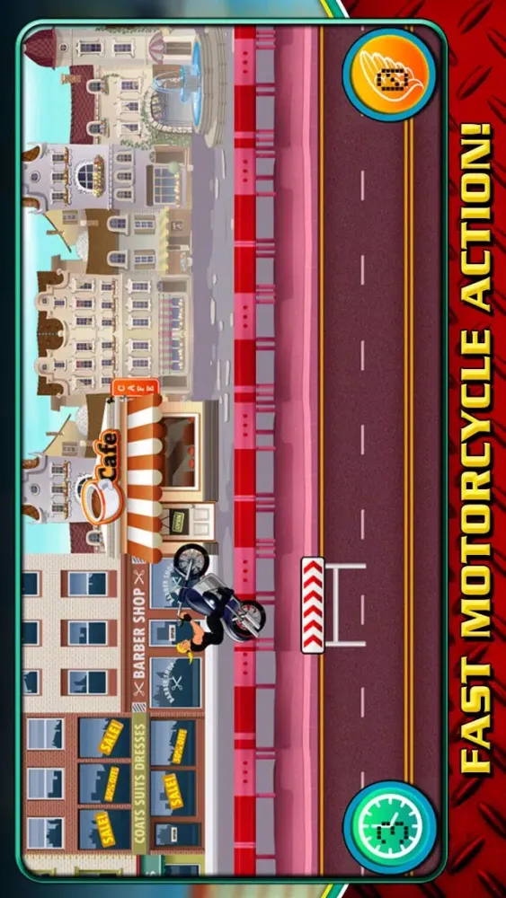 Motorbike Rider : Street games of motorcycle racing and crime Screenshots