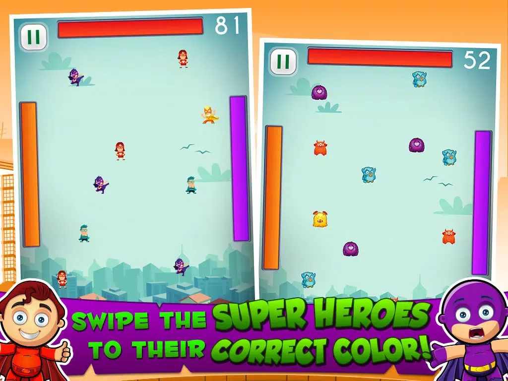 Flying Children From Outer Space iPad  Screenshots