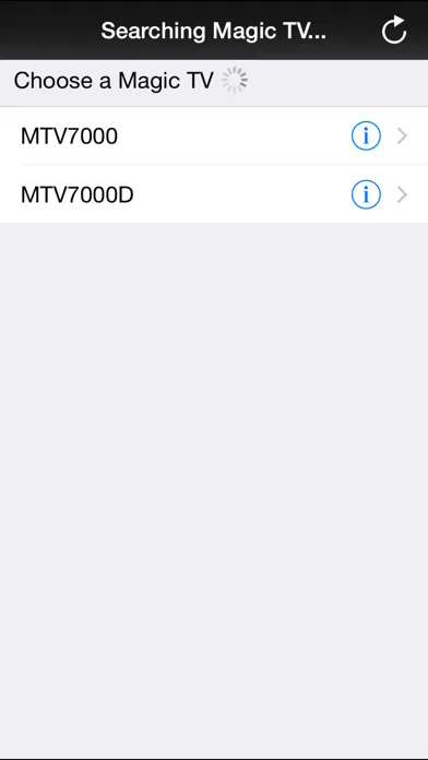 Captures d'écran de Magic TV Streaming