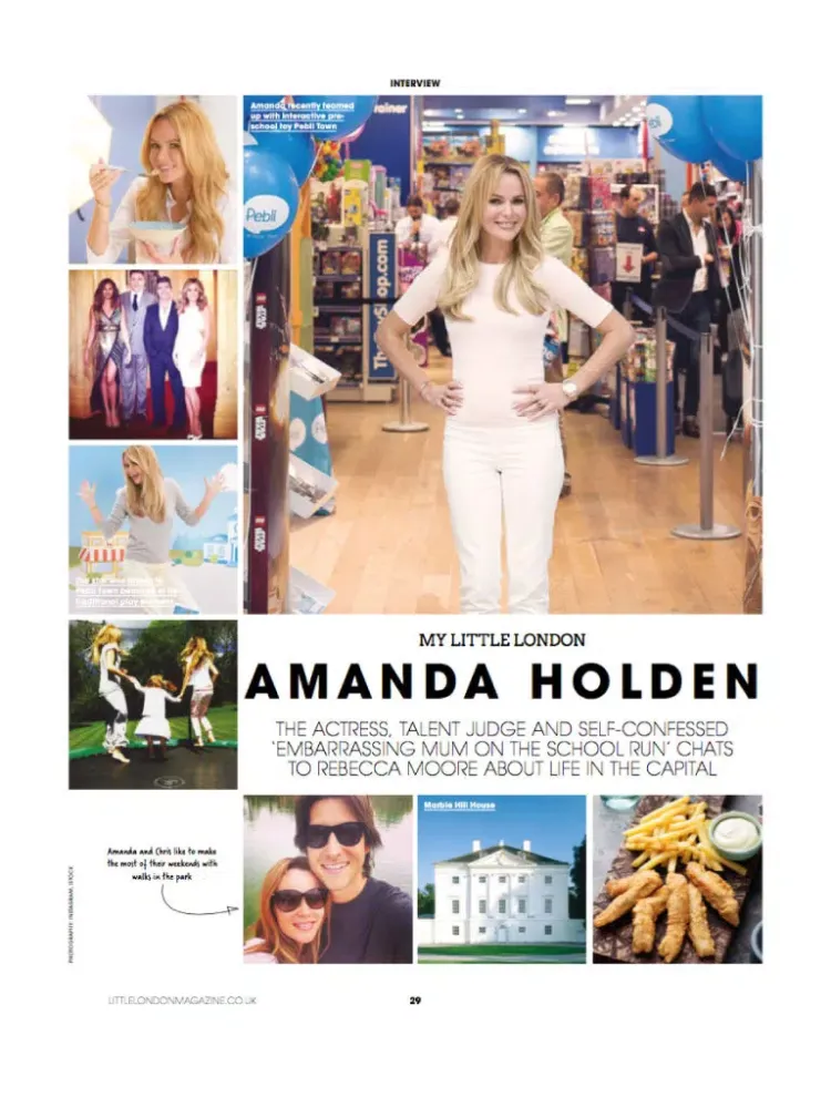 Capturas de tela do Little London Magazine iPad 
