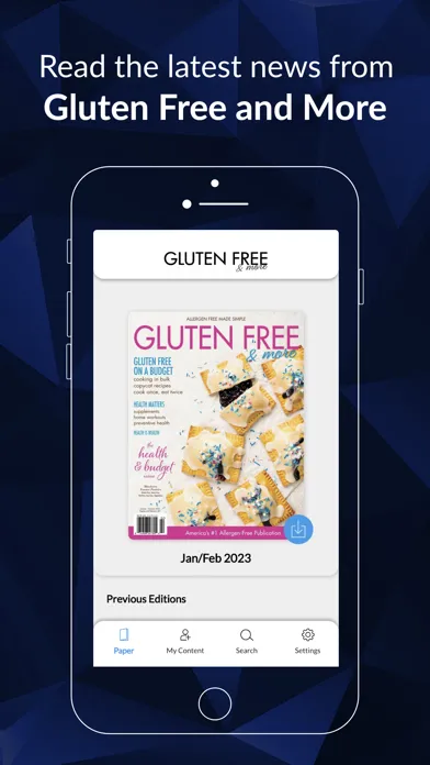 Ảnh chụp màn hình của Gluten Free and More