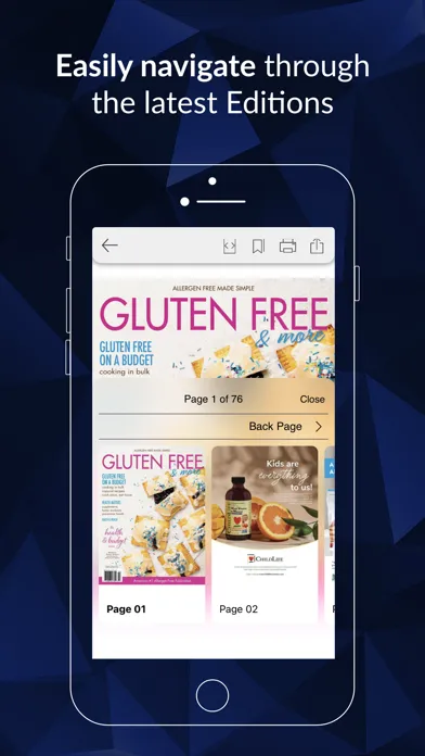 Ảnh chụp màn hình của Gluten Free and More