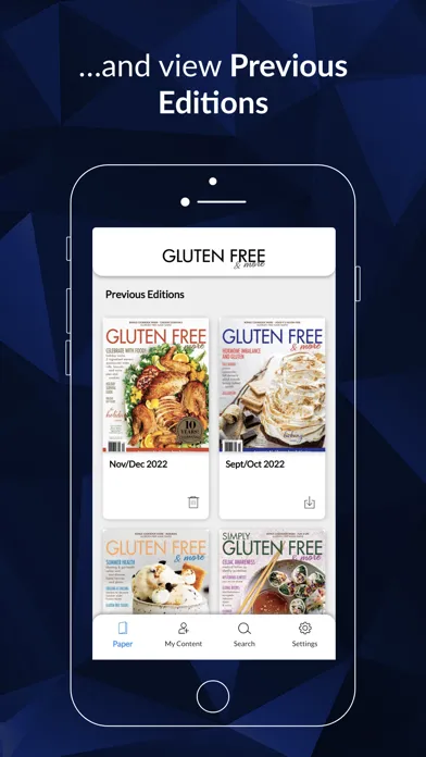Ảnh chụp màn hình của Gluten Free and More