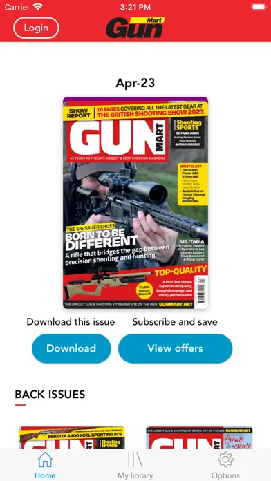 Capturas de pantalla de GunMart Magazine