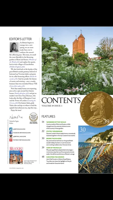 Tangkapan skrin Britain Magazine
