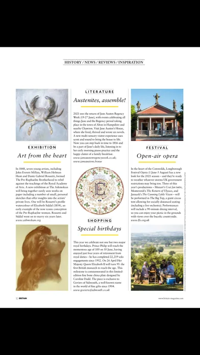Tangkapan skrin Britain Magazine