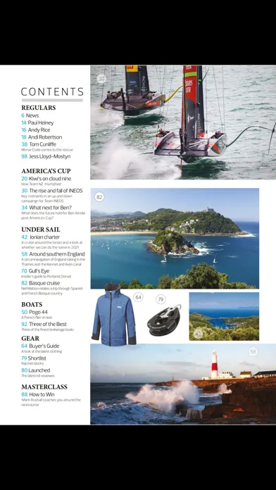 ภาพหน้าจอของ Yachts & Yachting Magazine
