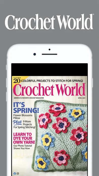 ภาพหน้าจอของ Crochet World
