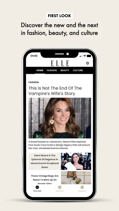 ELLE Magazine UK سکرین شاٹس