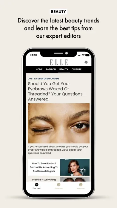 ELLE Magazine UK سکرین شاٹس