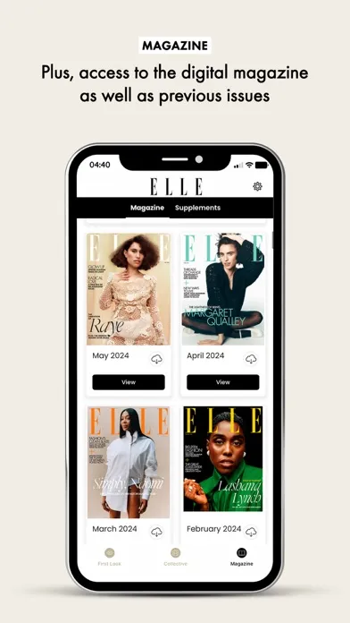ELLE Magazine UK سکرین شاٹس