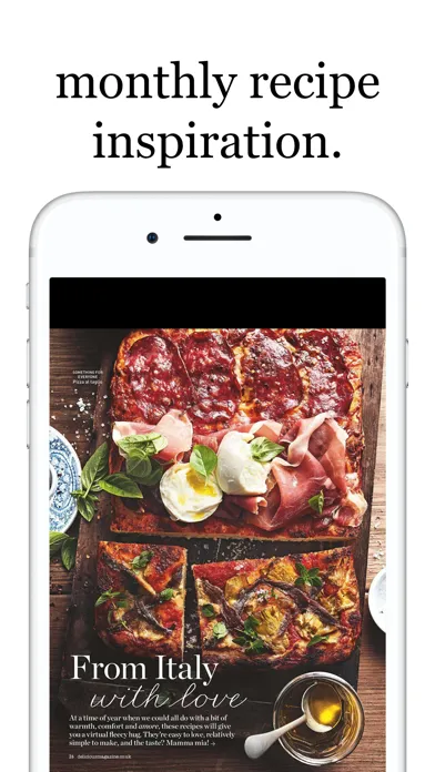 Zrzuty ekranu delicious. magazine UK
