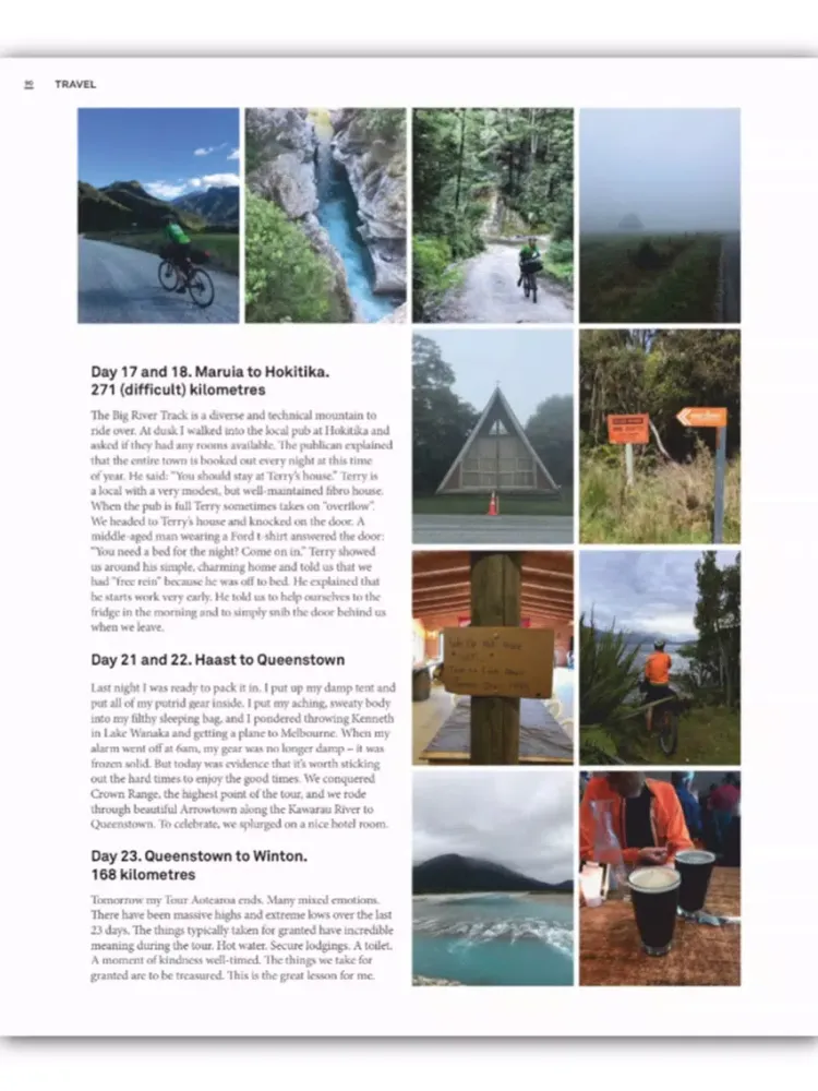 Скриншоты Treadlie magazine iPad 
