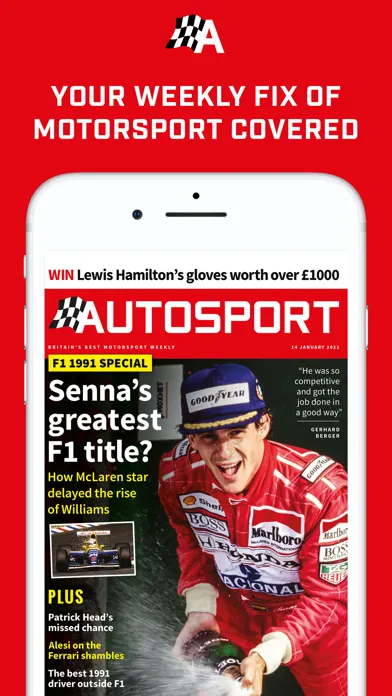 Ảnh chụp màn hình của Autosport Magazine