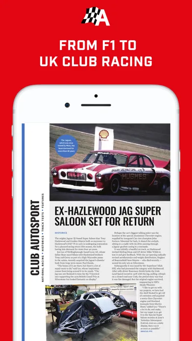 Ảnh chụp màn hình của Autosport Magazine