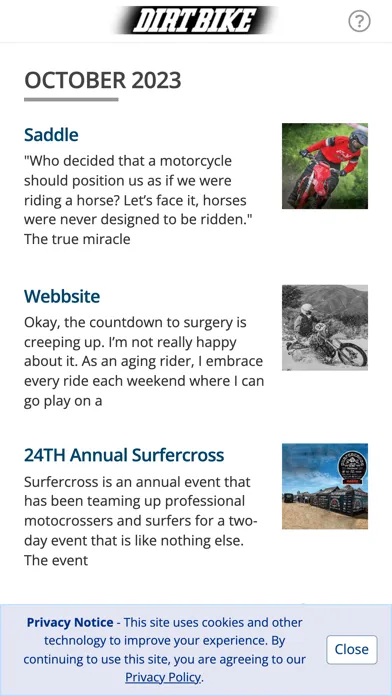 Dirt Bike Magazine应用截图
