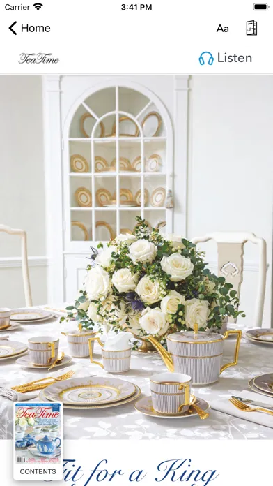 ภาพหน้าจอของ TeaTime