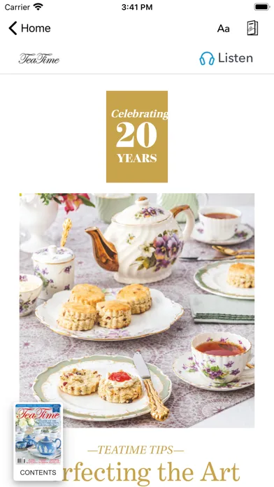 ภาพหน้าจอของ TeaTime