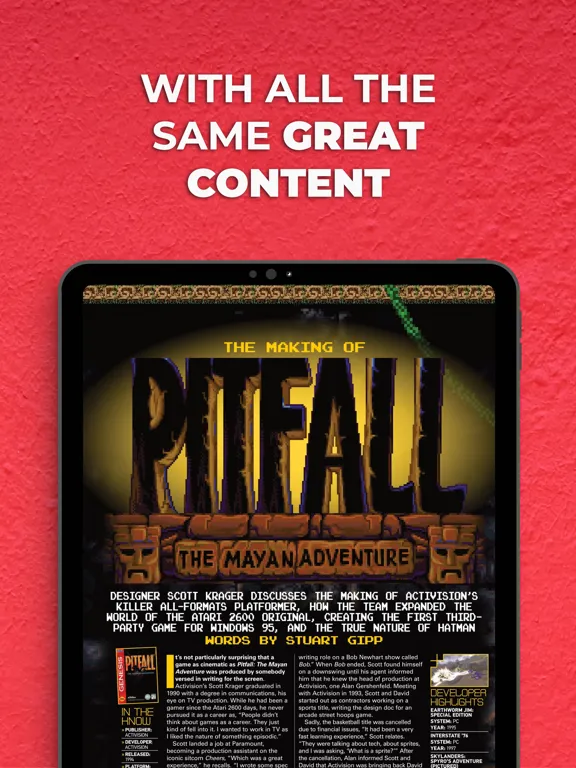 Скриншоты Retro Gamer Official Magazine iPad 