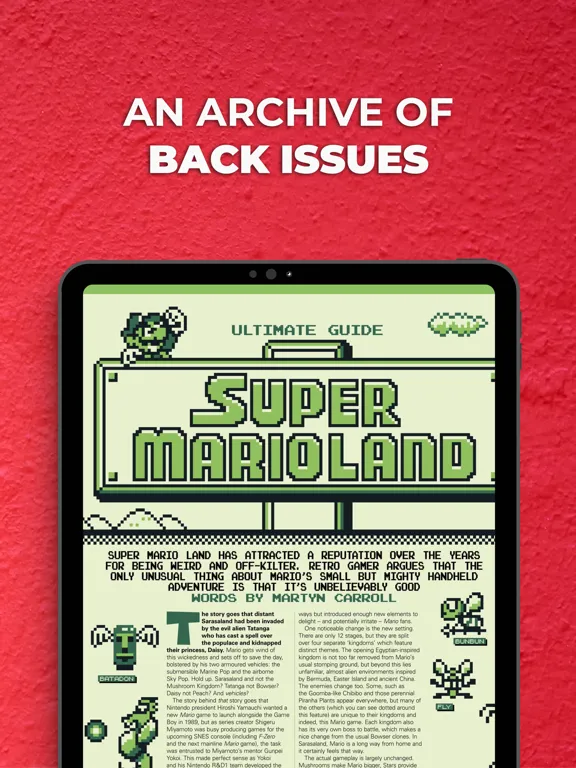 Скриншоты Retro Gamer Official Magazine iPad 