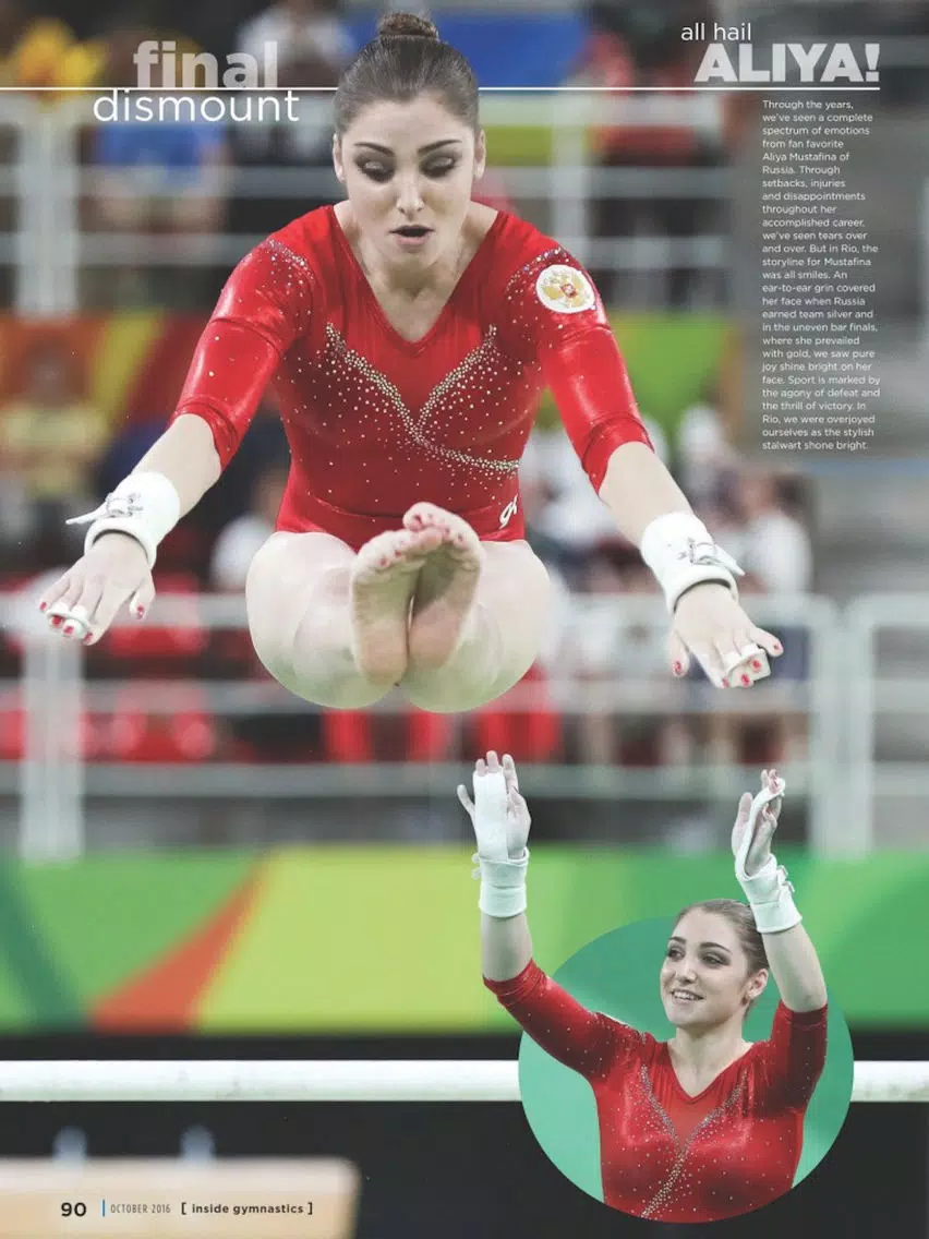 Inside Gymnastics Magazine iPad  سکرین شاٹس