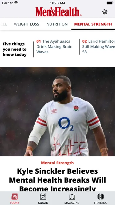 Скриншоты Men's Health UK