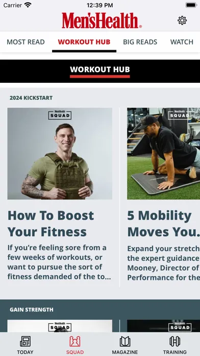 Скриншоты Men's Health UK