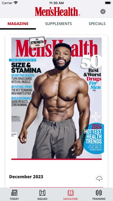 Скриншоты Men's Health UK