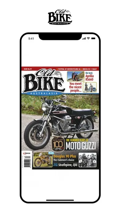 Capturas de tela do Old Bike Australasia