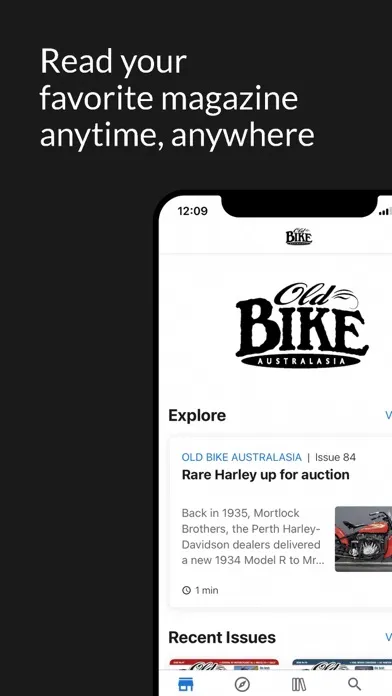 Capturas de tela do Old Bike Australasia