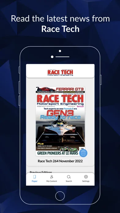 ภาพหน้าจอของ Race Tech
