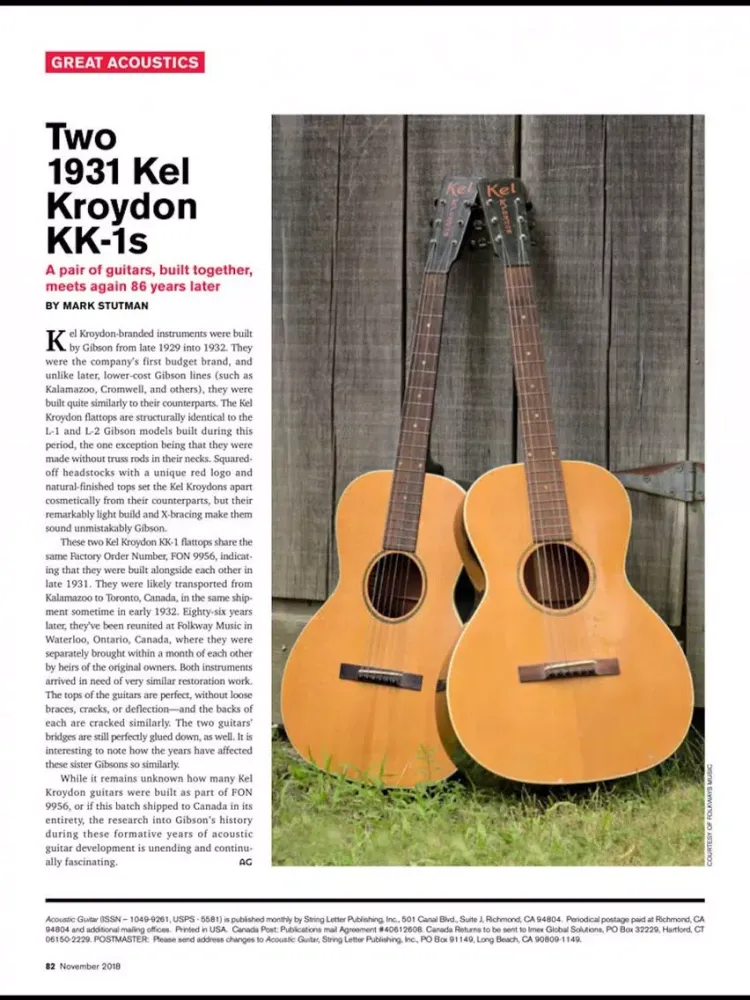 تصاویر Acoustic Guitar Magazine iPad 