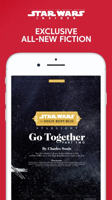 Capturas de pantalla de Star Wars Insider