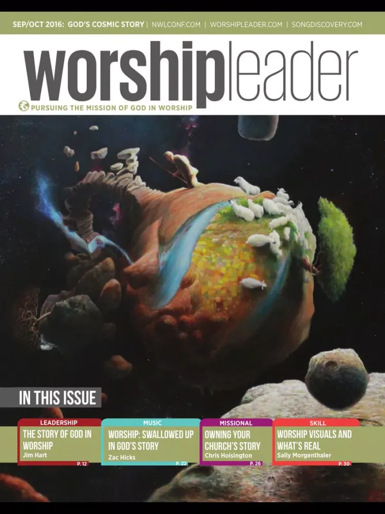 Screenshot di Worship Leader Magazine iPad 