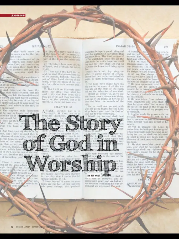 Screenshot di Worship Leader Magazine iPad 