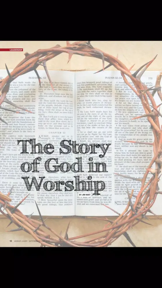 Screenshot di Worship Leader Magazine