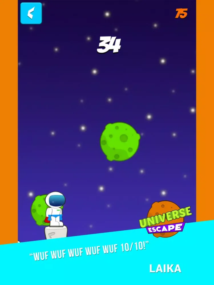 Capturas de pantalla de Universe Escape iPad 