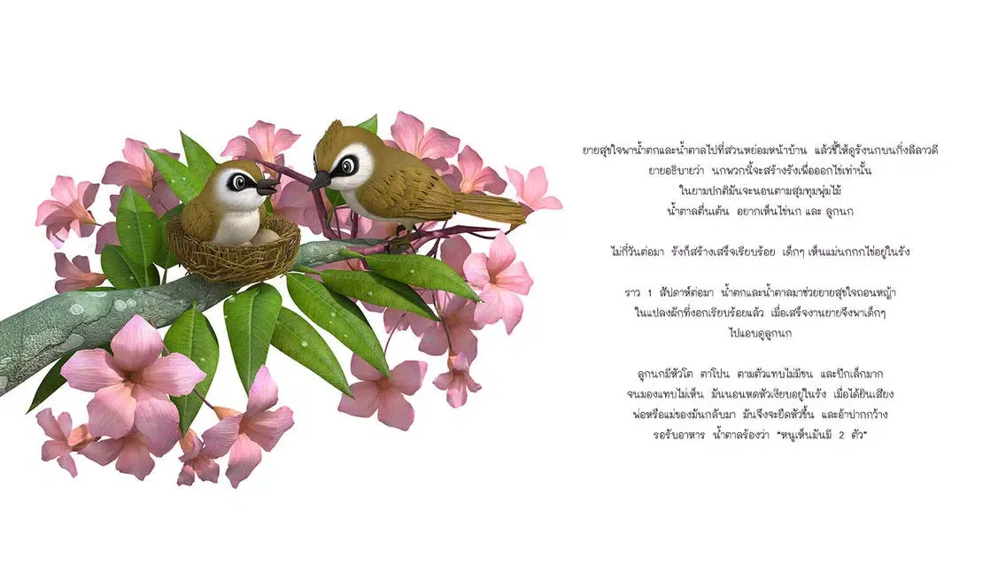 Ảnh chụp màn hình của โลกใบเล็กในสวน AR
