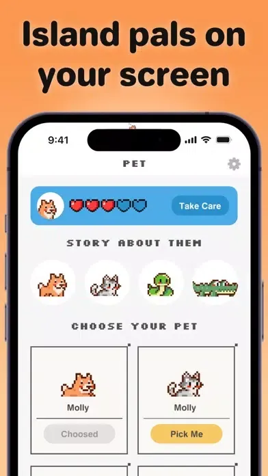 Island Pals: Screen Pixel Pets سکرین شاٹس
