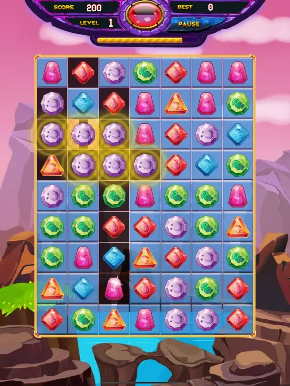 Jelly Sweet - Puzzle Game iPad  Ekran Görüntüleri
