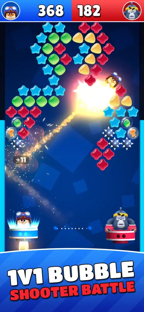 Captures d'écran de Bubble Stars