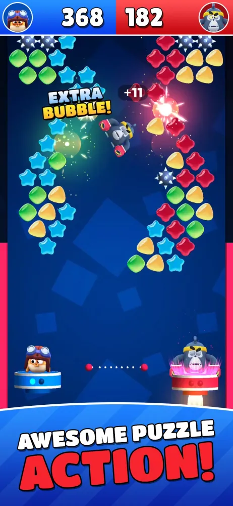 Captures d'écran de Bubble Stars