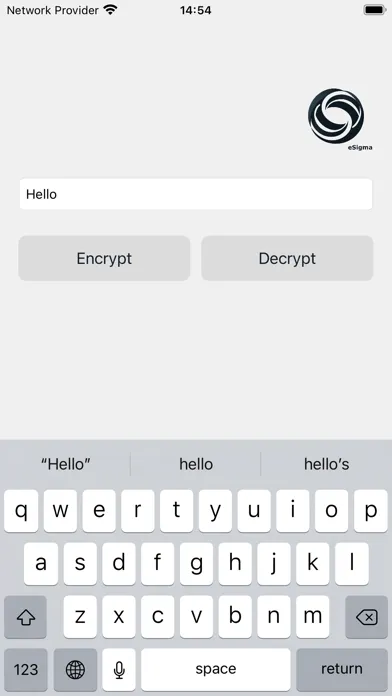 Tangkapan skrin SecureChat