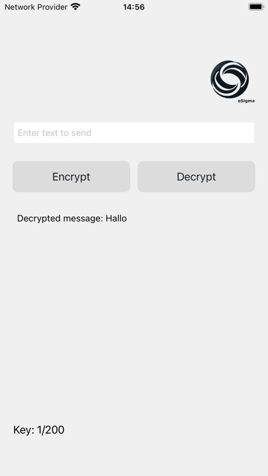 Screenshot di SecureChat