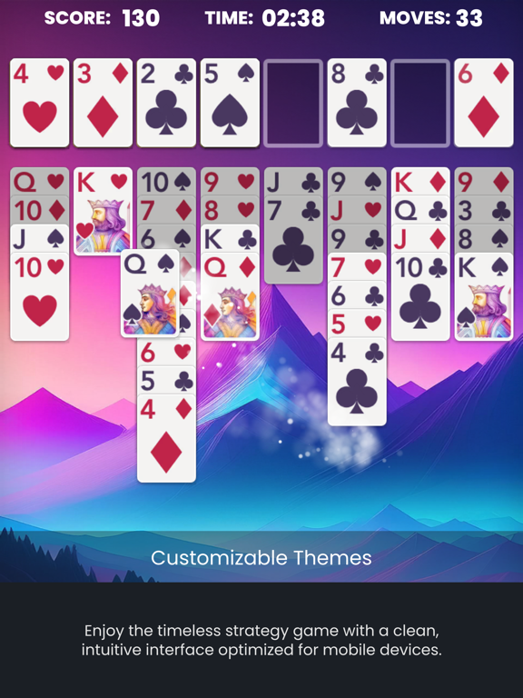 FreeCell by Pixel Play iPad  Screenshots