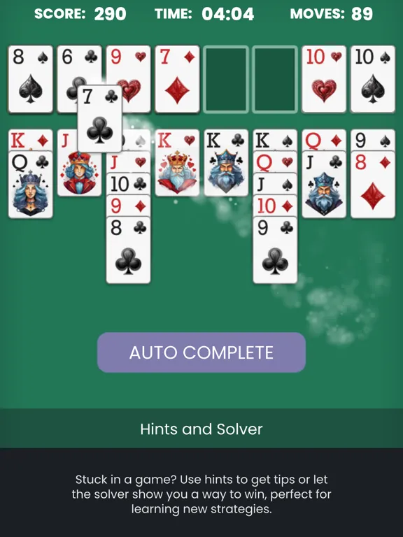 FreeCell by Pixel Play iPad 应用截图