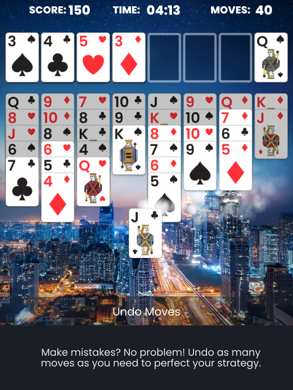 FreeCell by Pixel Play iPad  Screenshots